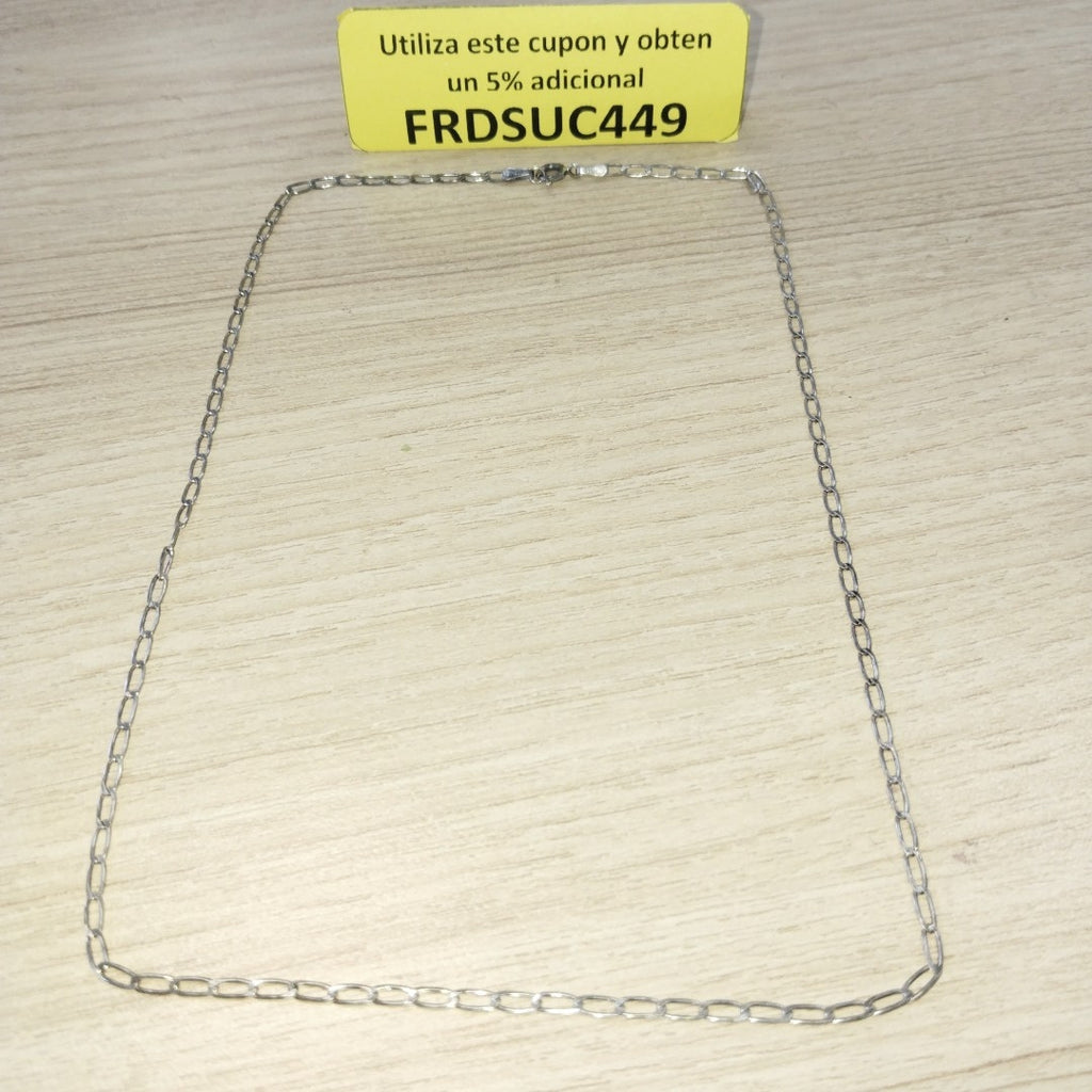 CADENA PLATA 3.6 GRMS (SEMINUEVO)