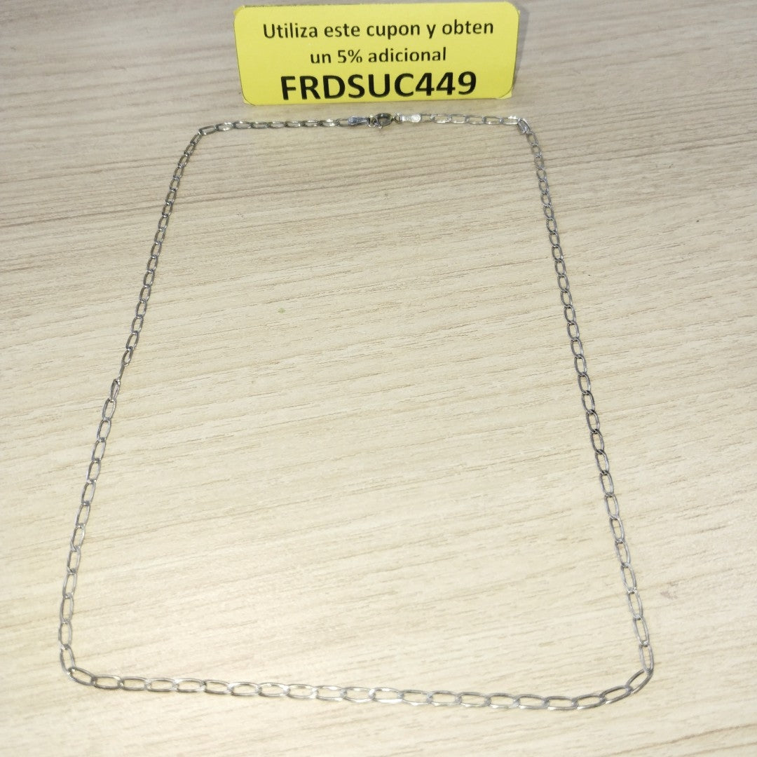 CADENA PLATA 3.6 GRMS (SEMINUEVO)