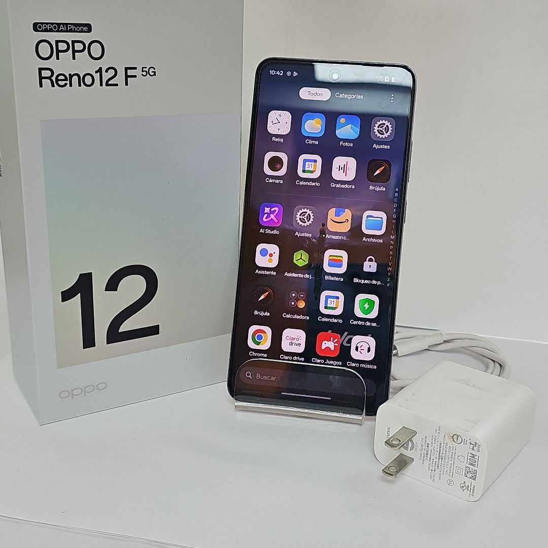 CELULAR OPPO  RENO 12F 5G CPH2637 256 GB 12 GB RAM (SEMINUEVO)