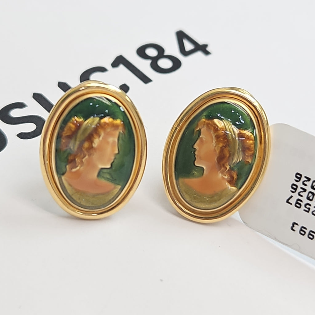 ARETES PAR ORO 14 K 6,10 GRMS (SEMINUEVO)
