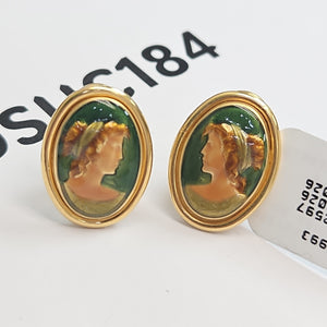 ARETES PAR ORO 14 K 6,10 GRMS (SEMINUEVO)