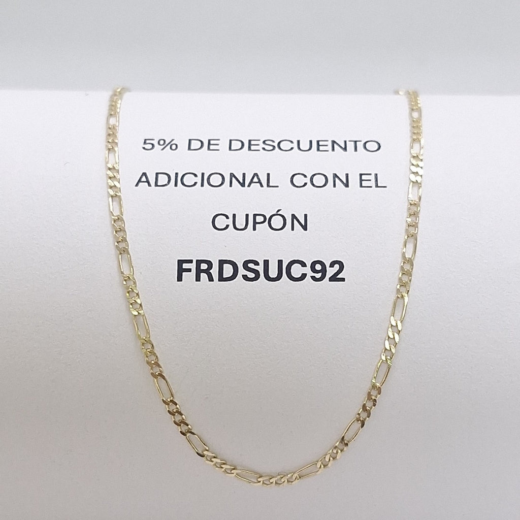 PULSERAS TEJIDO 3X1 ORO 14K 16 CM 0.9 GR (NUEVO)