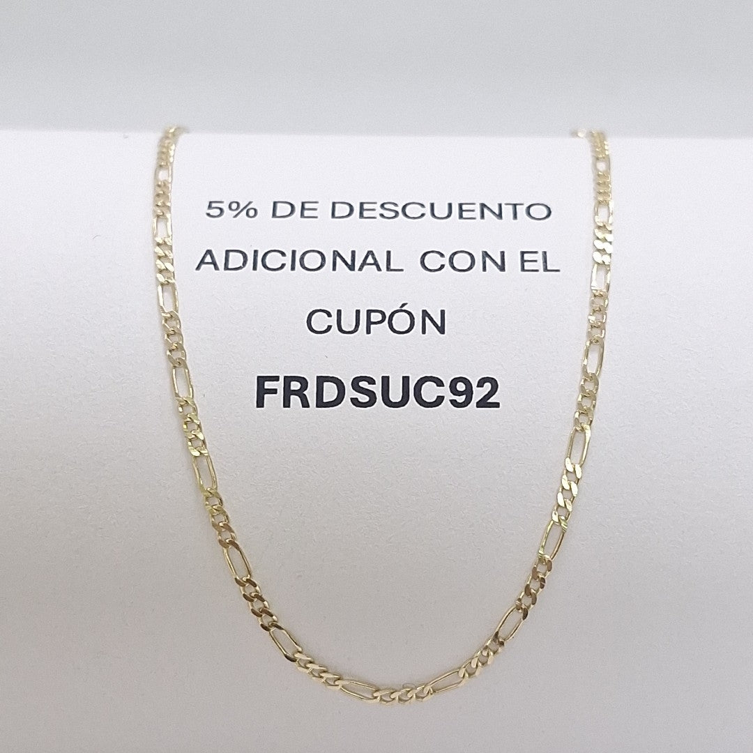 PULSERAS TEJIDO 3X1 ORO 14K 16 CM 0.9 GR (NUEVO)