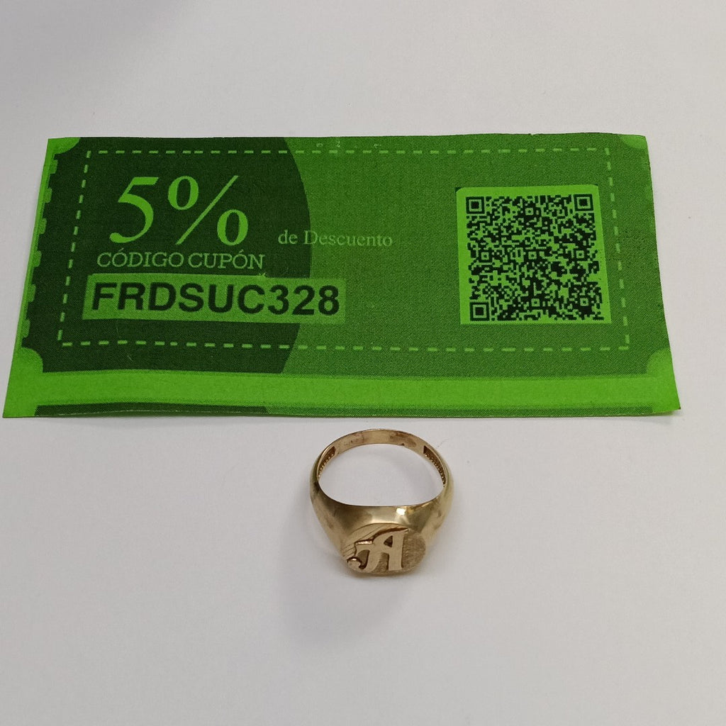 ANILLO ORO 10 K 4,90 GRMS (SEMINUEVO)