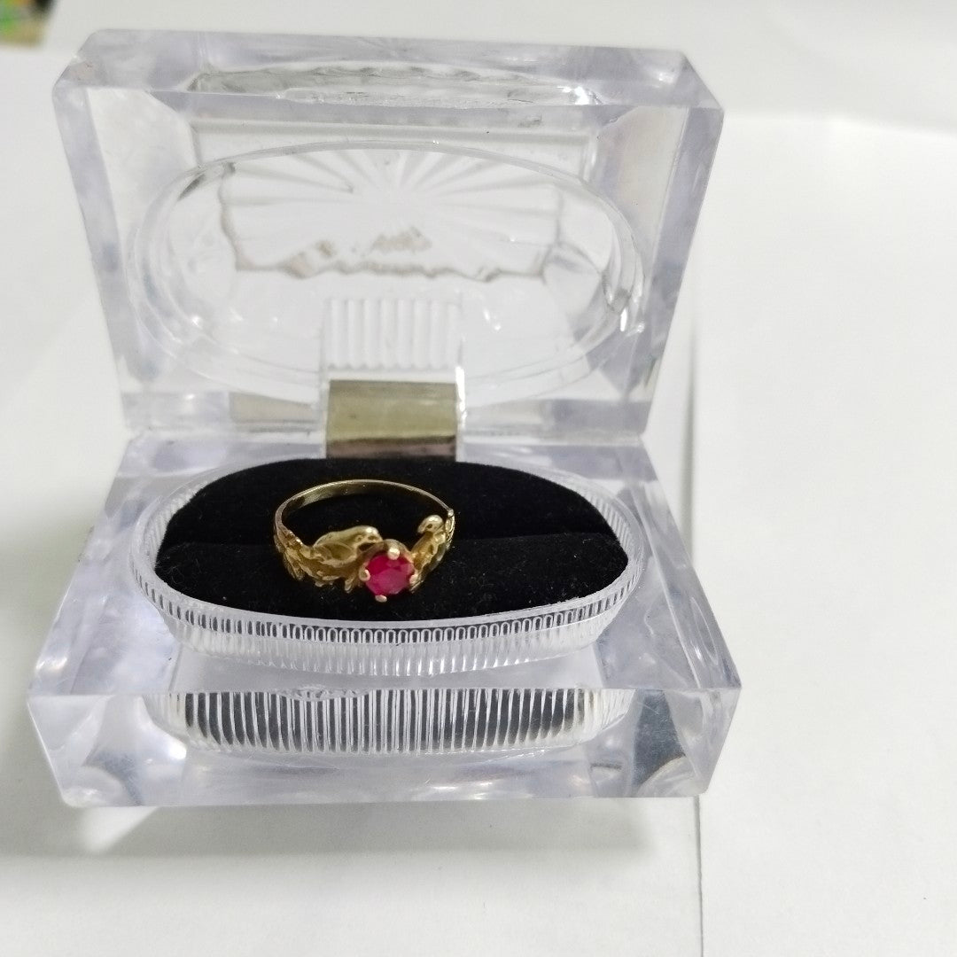 ANILLO ORO 10 K 1,60 GRMS (SEMINUEVO)