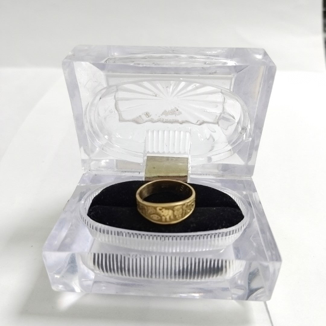 ARGOLLA DE LA SUERTE ORO 14 K 2,50 GRMS (SEMINUEVO)