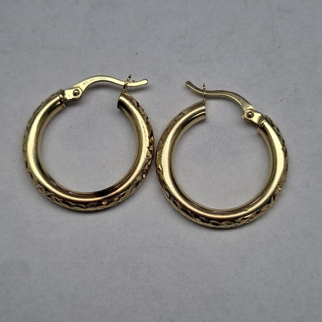 ARRACADAS PAR ORO 14 K 4,00 GRMS (SEMINUEVO)