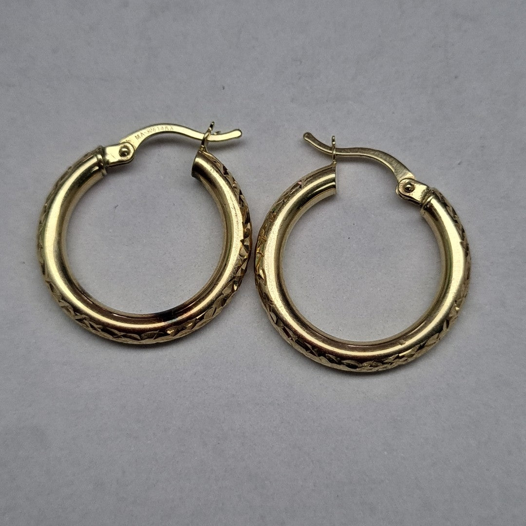 ARRACADAS PAR ORO 14 K 4,00 GRMS (SEMINUEVO)
