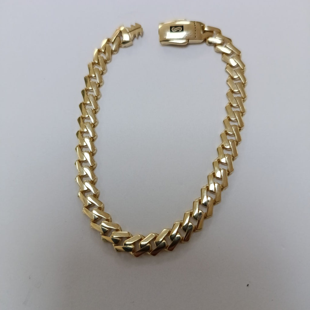 PULSERA MONACO ORO 10K 6 (NUEVO)