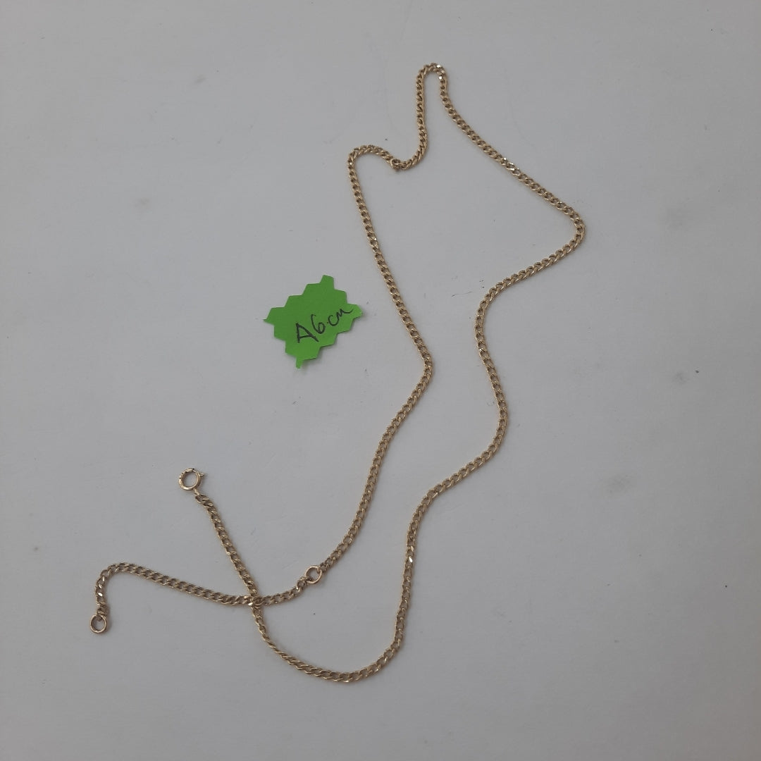 CADENA ORO 14 K 2.6 GRMS (SEMINUEVO)