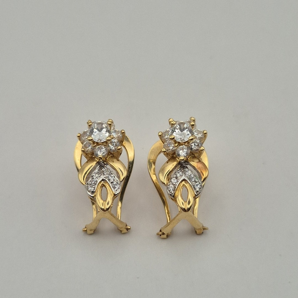 ARETES PAR ORO 14 K 5,10 GRMS (SEMINUEVO)