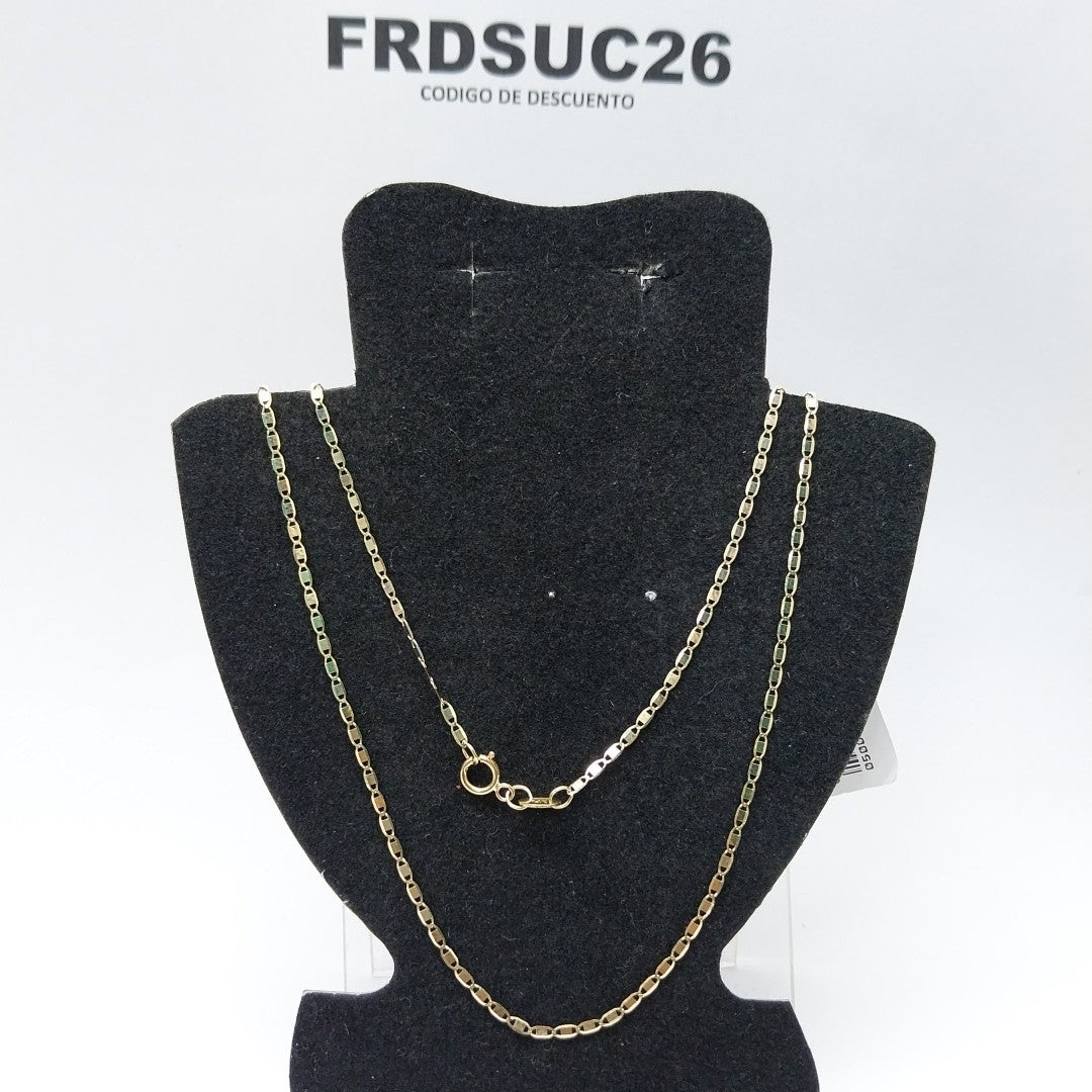 CADENAS GUCHI ORO 14K 55 CM 1.9 GR (NUEVO)