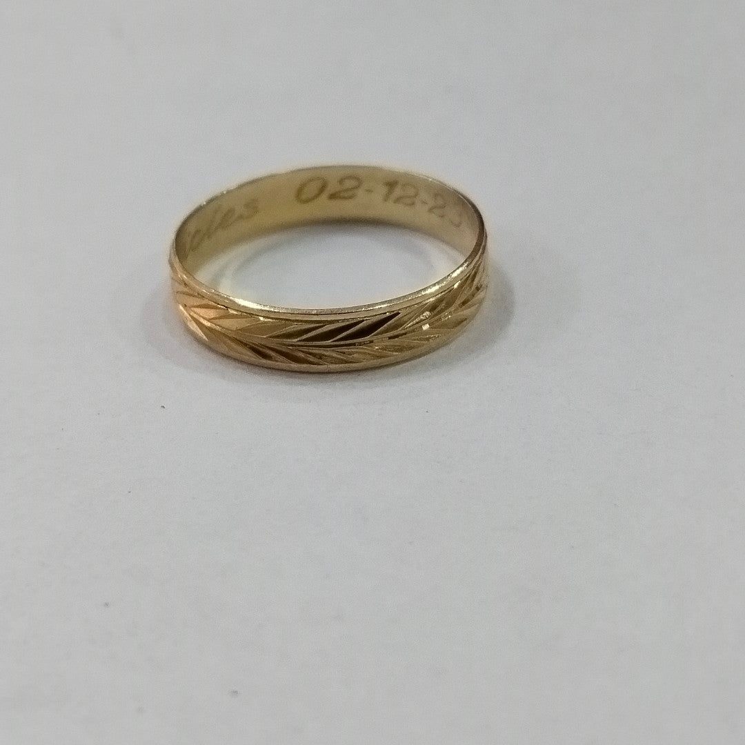 ARGOLLA ORO 10 K 1 GRMS (SEMINUEVO)