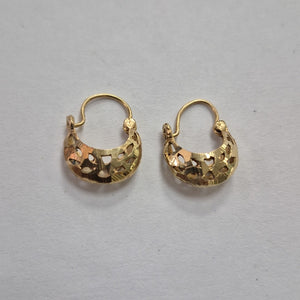 ARETES PAR ORO 14 K 1,70 GRMS (SEMINUEVO)