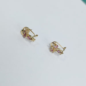 ARETES PAR ORO 14 K 2.8 GRMS (SEMINUEVO)