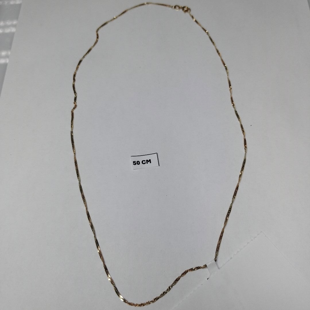 CADENA ORO 14 K 2.8 GRMS (SEMINUEVO)