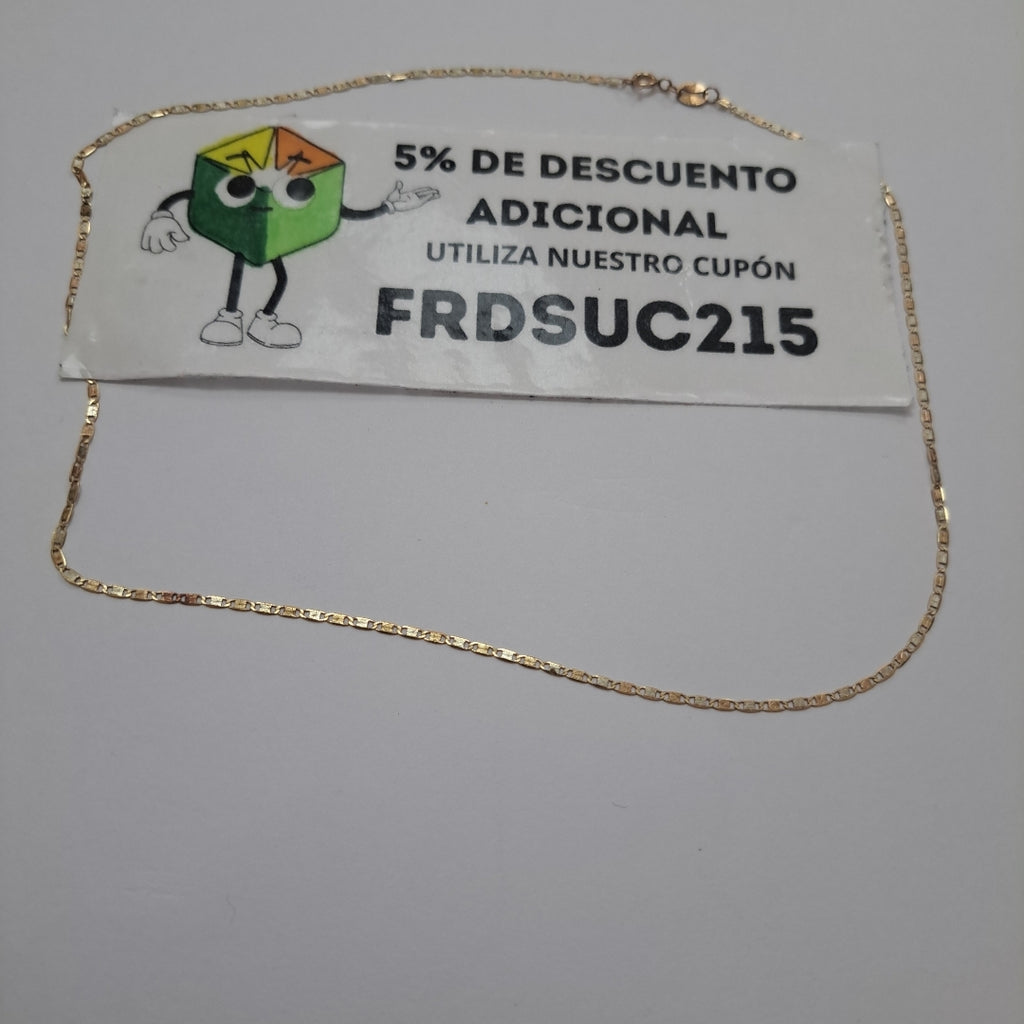 CADENA ORO 10 K 1,40 GRMS (SEMINUEVO)
