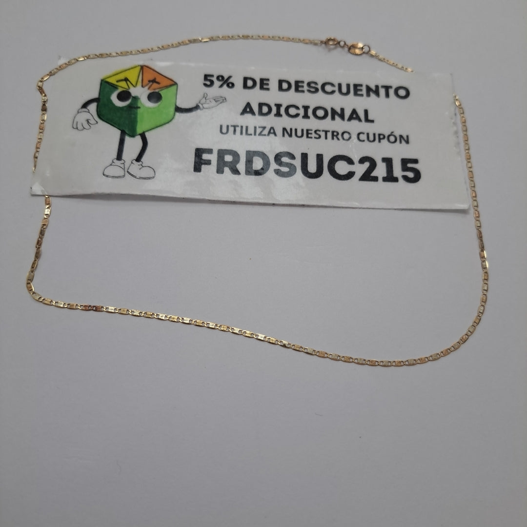 CADENA ORO 10 K 1,40 GRMS (SEMINUEVO)