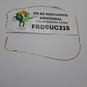 CADENA ORO 10 K 1,40 GRMS (SEMINUEVO)