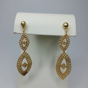 ARETES PAR ORO 14 K 6.3 GRMS (SEMINUEVO)