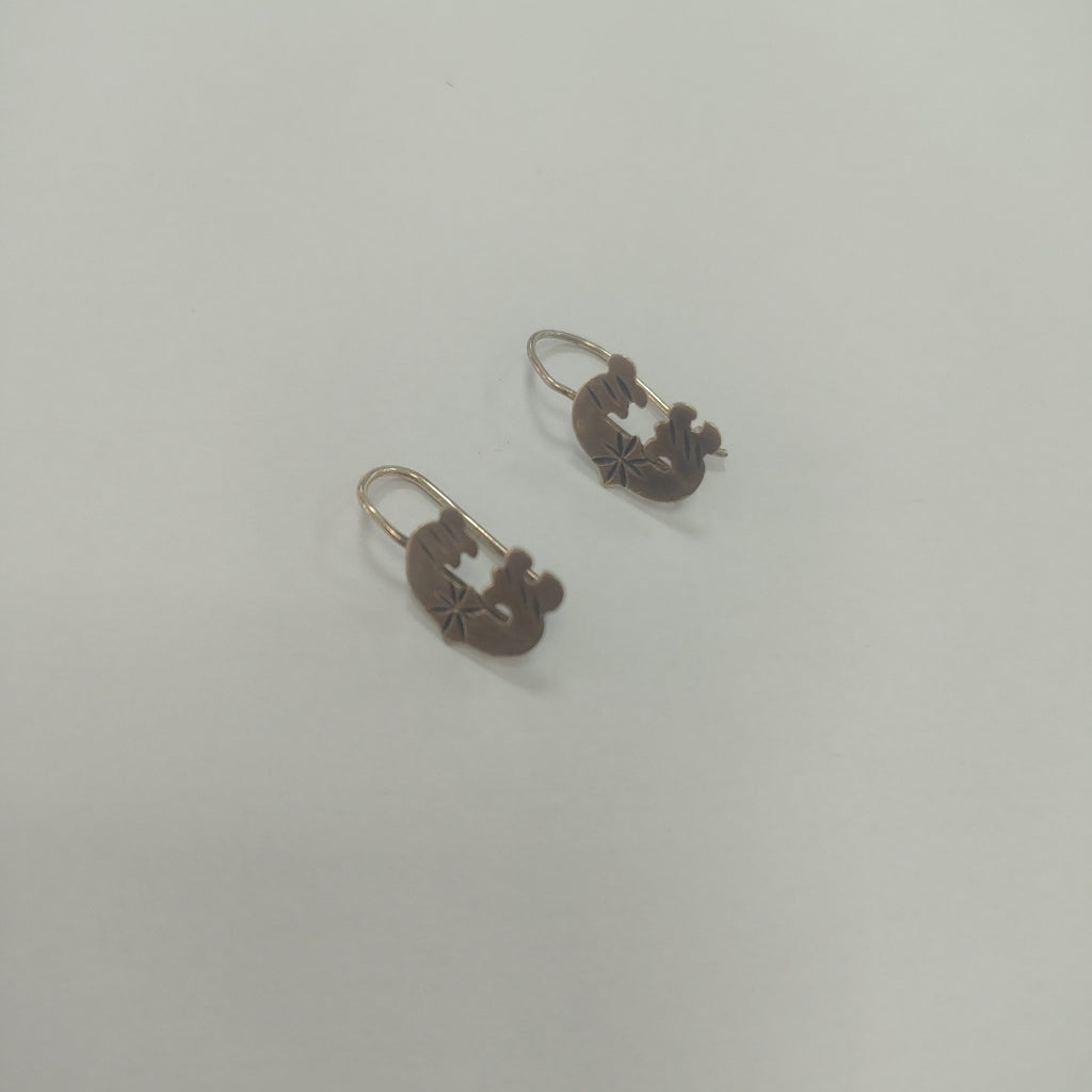 ARETES PAR ORO 8 K 1 GRMS (SEMINUEVO)