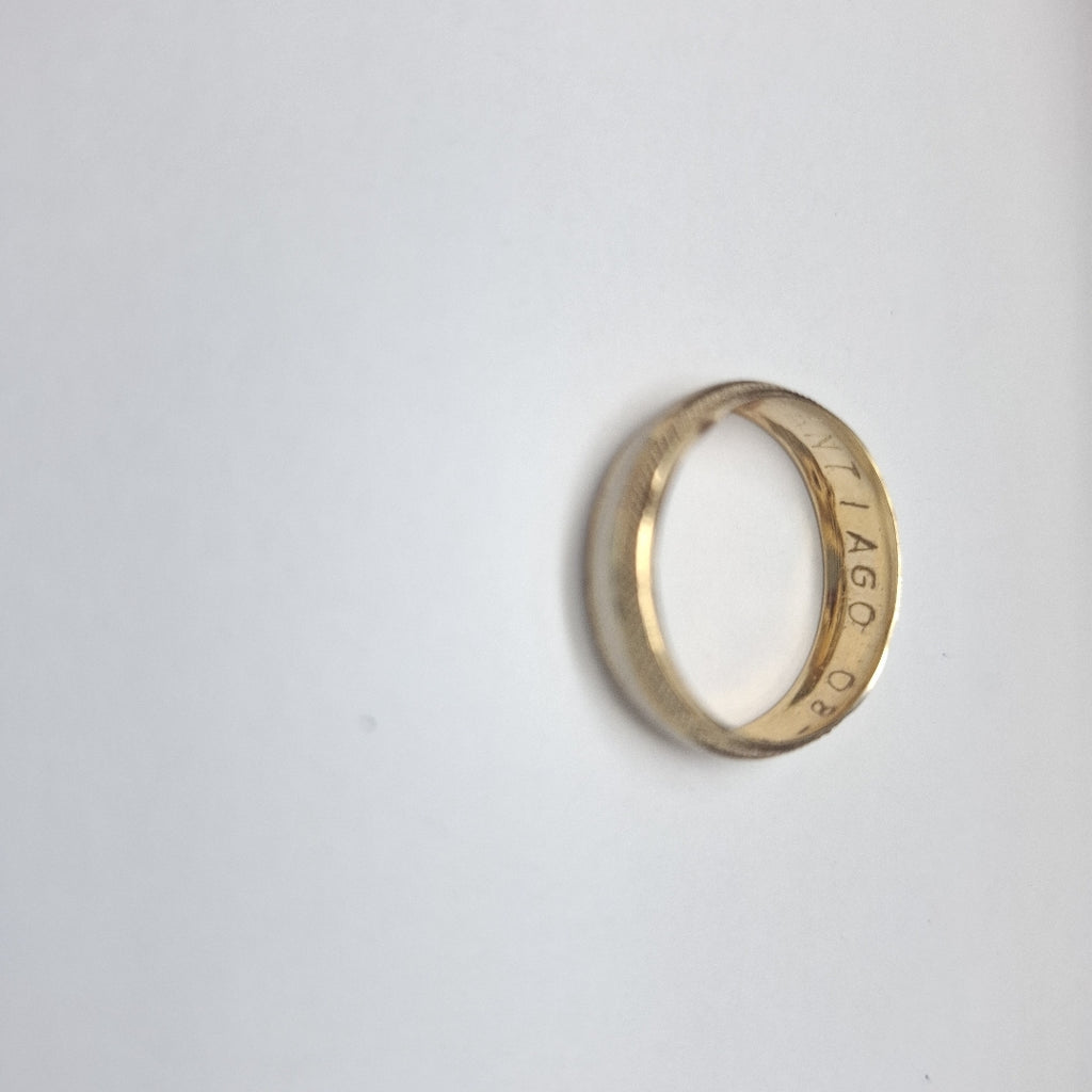 ARGOLLA ORO 14 K 1,80 GRMS (SEMINUEVO)