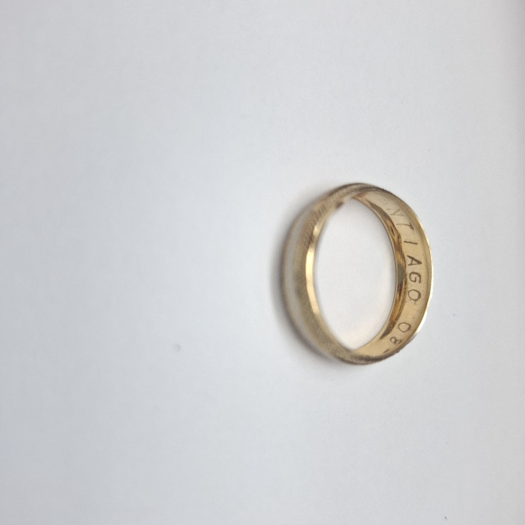 ARGOLLA ORO 14 K 1,80 GRMS (SEMINUEVO)