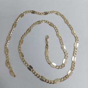 CADENAS TEJIDO ESPECIAL ORO 10K 55 CM 10.9 GR (NUEVO)