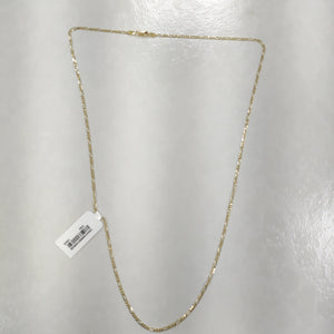 CADENAS 3X1 ORO 14K 60 CM 4.2 GR (NUEVO)