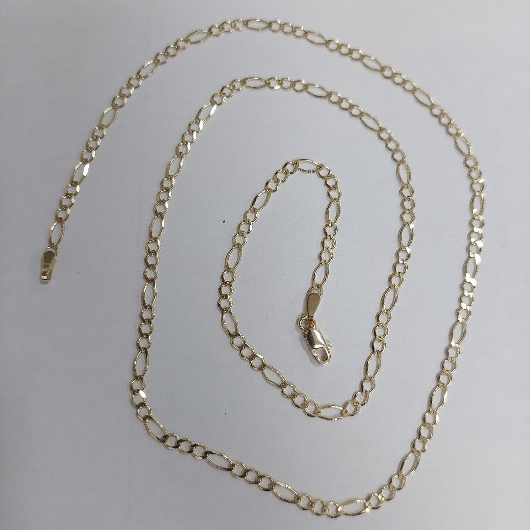 CADENAS 3X1 ORO 14K 55 CM 5.2 GR (NUEVO)