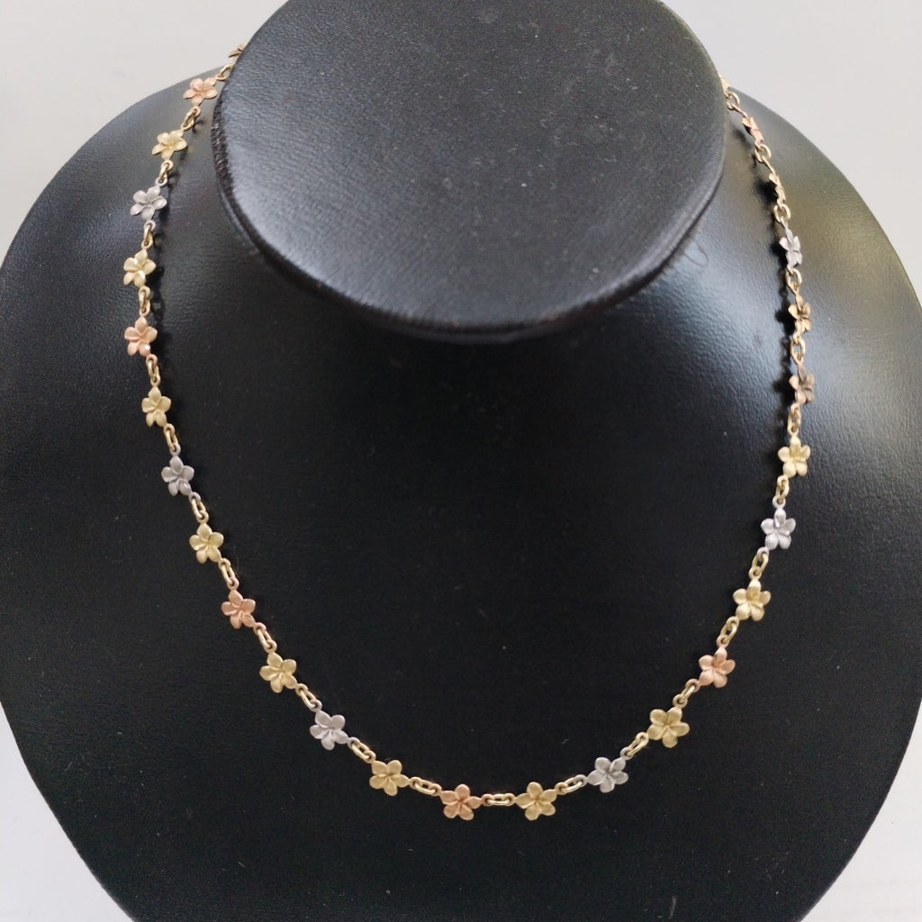 CADENA ORO, ORO COMBINADO 14 K 10.8 GRMS (SEMINUEVO)