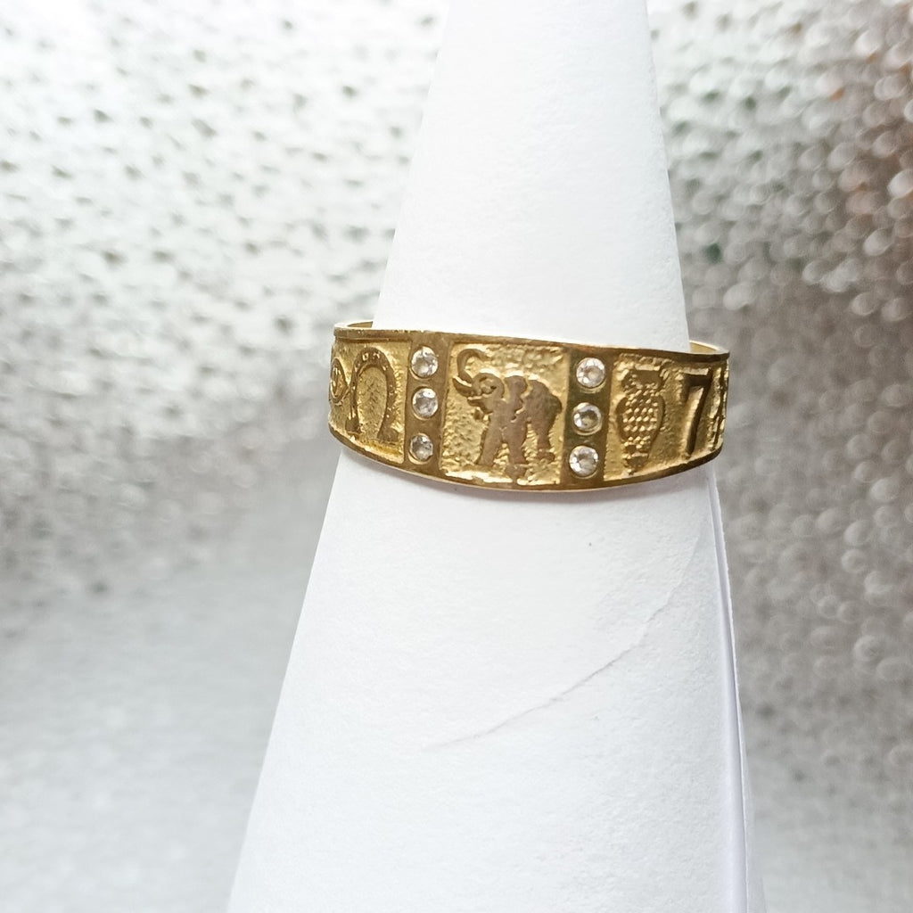ANILLO ORO 10 K 3.7 GRMS (SEMINUEVO)