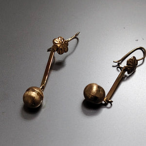 ARETES PAR ORO 14 K 3,50 GRMS (SEMINUEVO)