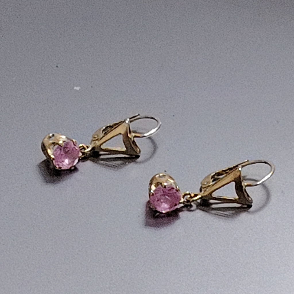 ARETES PAR ORO 14 K 2,80 GRMS (SEMINUEVO)