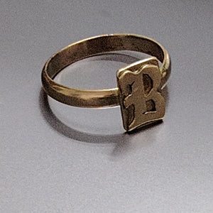 ANILLO ORO 10 K 4.1 GRMS (SEMINUEVO)