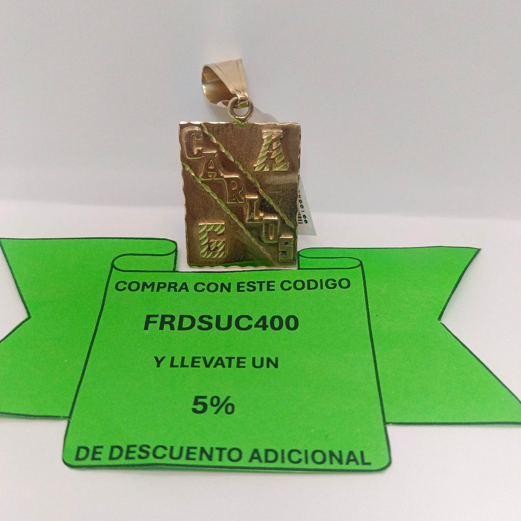 DIJE ORO 10 K 10,10 GRMS (SEMINUEVO)