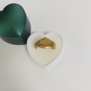 ANILLO ORO 14 K 6 GRMS (SEMINUEVO)