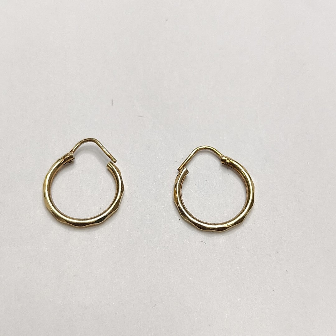 ARRACADAS PAR ORO 14 K 1.1 GRMS (SEMINUEVO)