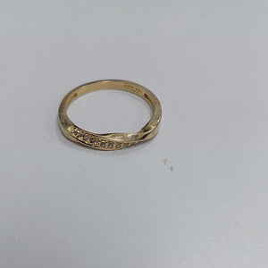 ANILLOS C/CIRCONIA ORO 10K TALLA 8 1.8 GR (NUEVO)