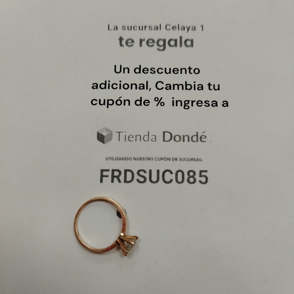 ANILLITO ORO 14 K 2.5 GRMS (SEMINUEVO)