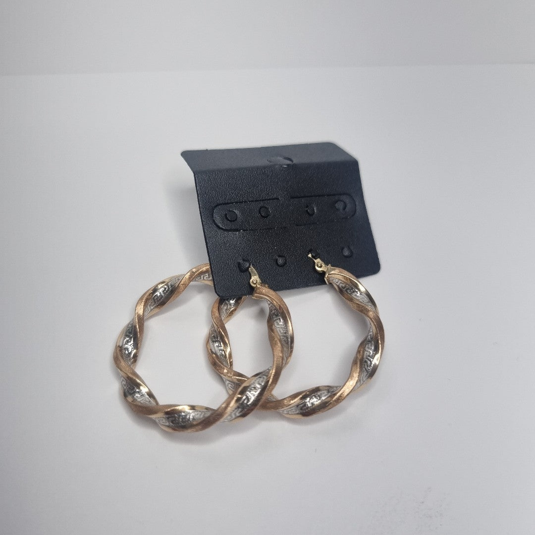 ARRACADAS PAR ORO 10 K 4 GRMS (SEMINUEVO)