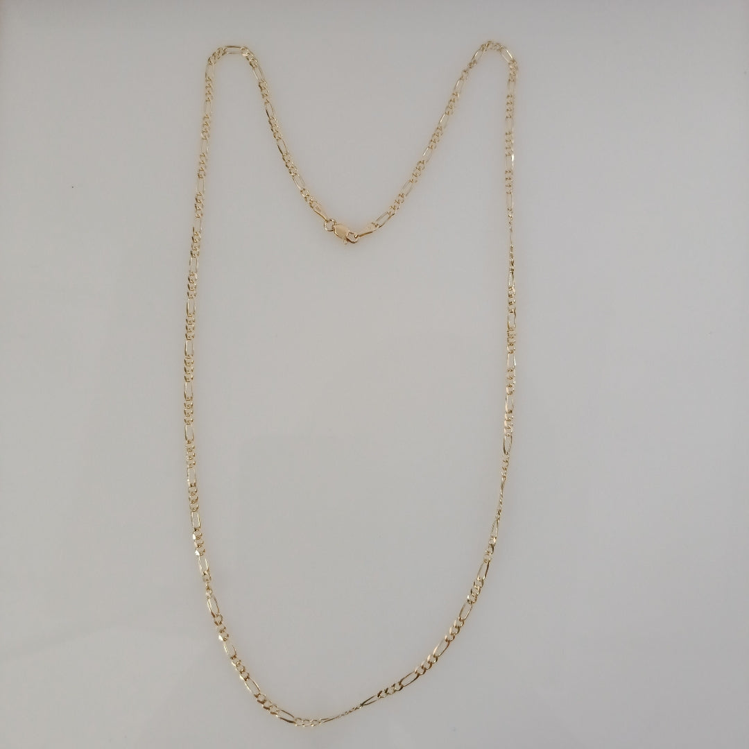 CADENAS 3X1 ORO 14K 55 CM 5.2 GR (NUEVO)