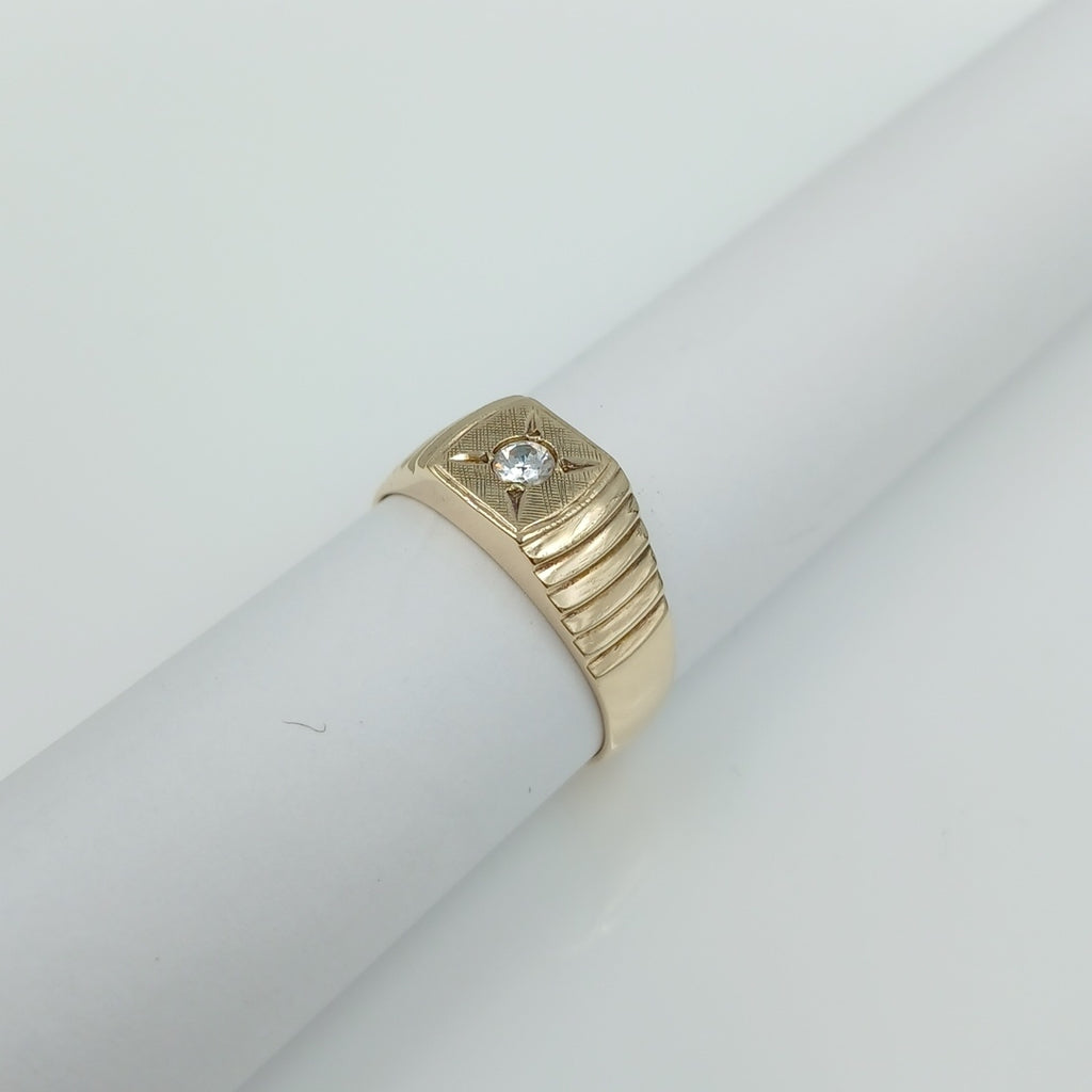 ANILLO ORO 10 K 4 GRMS (SEMINUEVO)