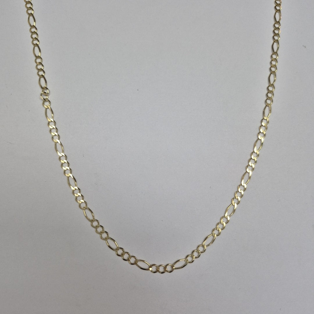 CADENAS TEJIDO 3X1 ORO 10K 55 CM 6.3 GR (NUEVO)