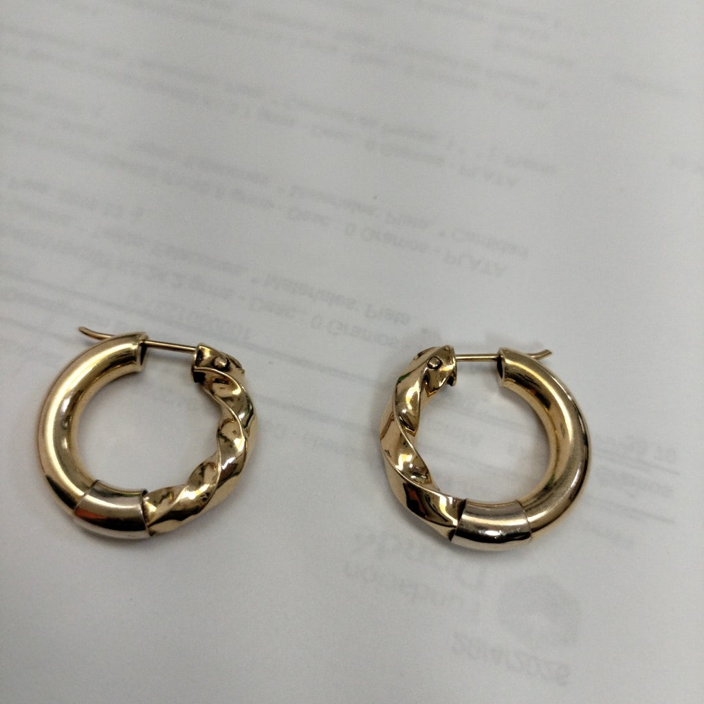 ARRACADAS PAR ORO 14 K 5.1 GRMS (SEMINUEVO)