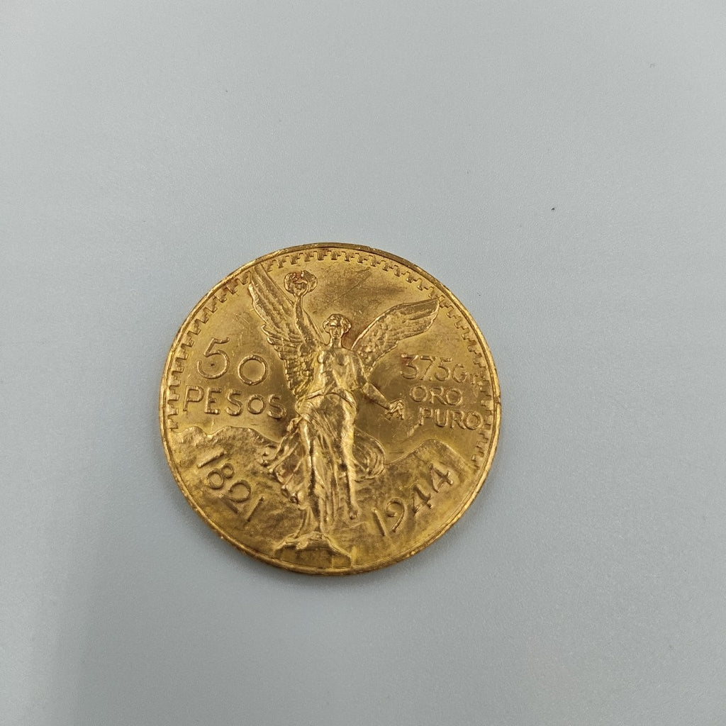 K1 41,60 GRMS 21 K IDENTIFICACIÓN MONEDA NOMINATIVA MONEDAS PESOS 50 PESOS (SEMINUEVO)