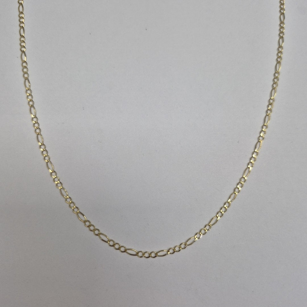 CADENAS TEJIDO 3X1 ORO 10K 50 CM 2.8 GR (NUEVO)