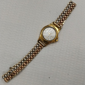 RELOJ CAJA ACERO PULSO ORO ORO 10 K 19.7 GRMS (SEMINUEVO)