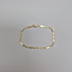PULSERAS GUCHI ORO 14K 18 CM 2.8 GR (NUEVO)