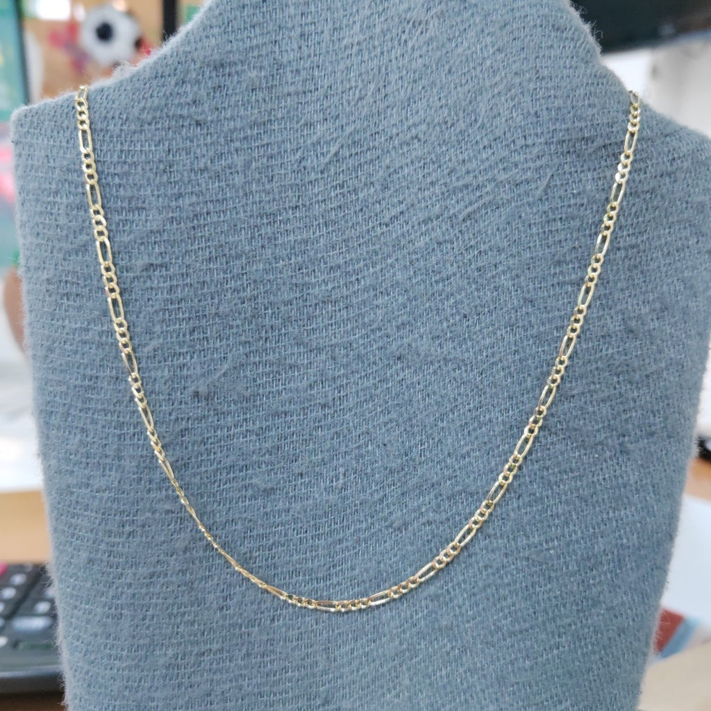 CADENAS 3X1 ORO 14K 55 CM 5.1 GR (NUEVO)